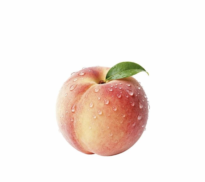 Hình avatar quả đào tươi sáng nhẹ