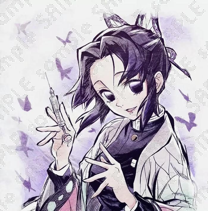 Hình avatar shinobu vẻ đẹp mềm mại