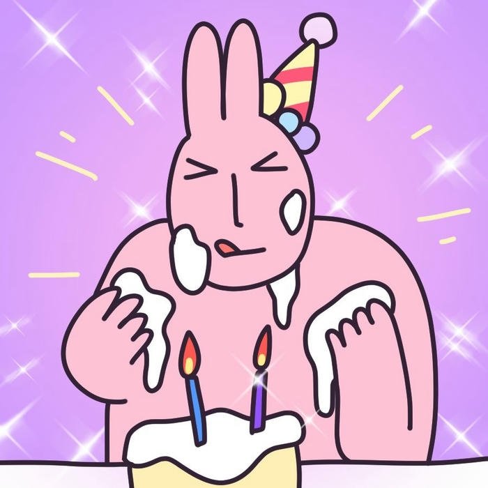 Hình avatar sinh nhật trang trí vui