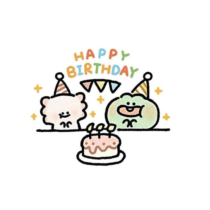 Hình avatar sinh nhật tươi sáng ý nghĩa