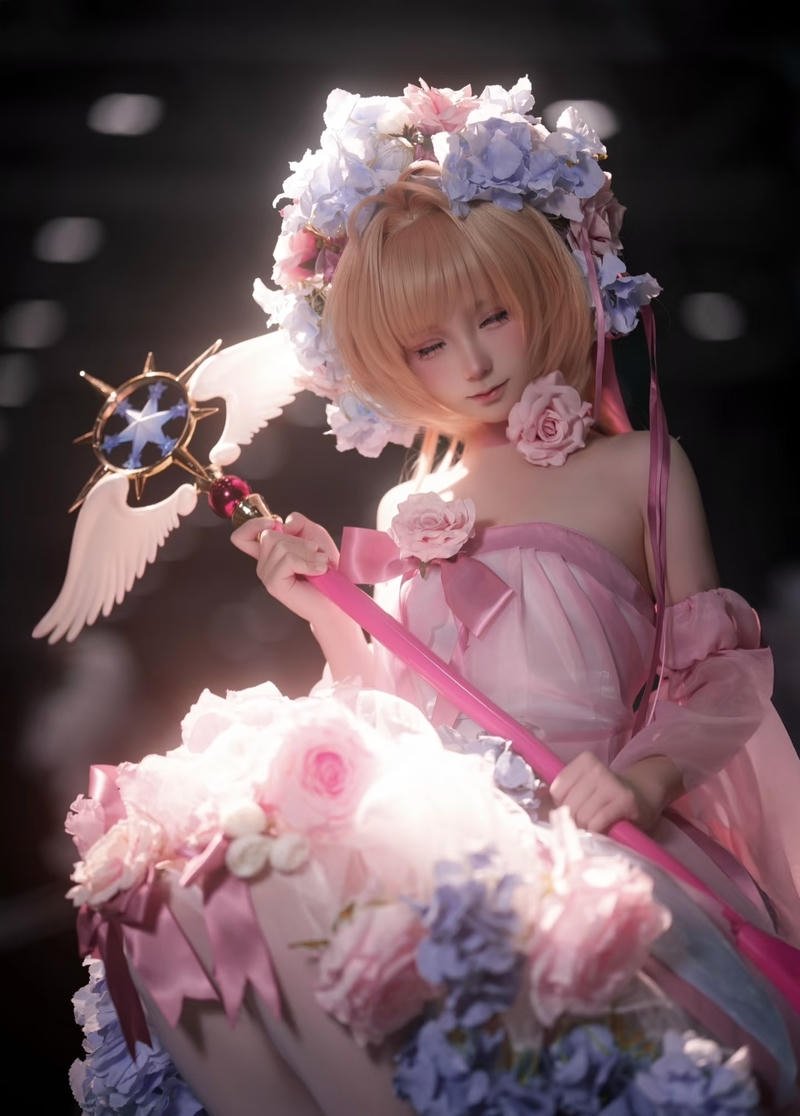 Hình cosplay Sakura mang nét dịu dàng tự nhiên