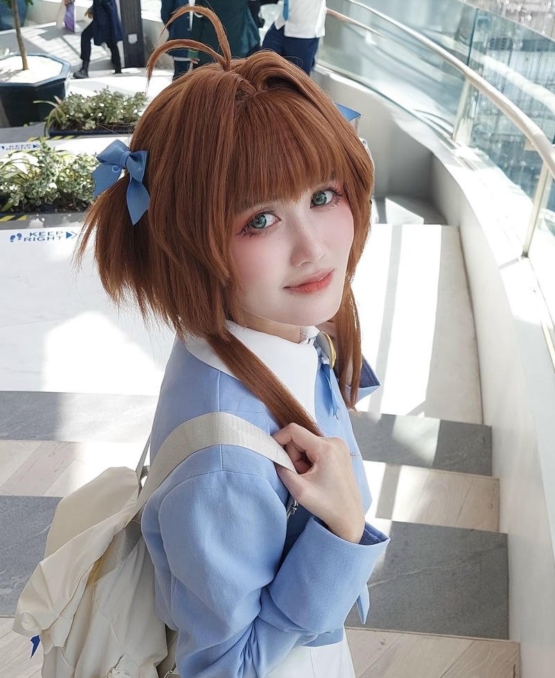 Hình cosplay Sakura mang vẻ trong trẻo dễ thương