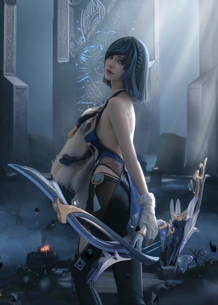 Hình cosplay anime cho thấy hình ảnh tái hiện tốt