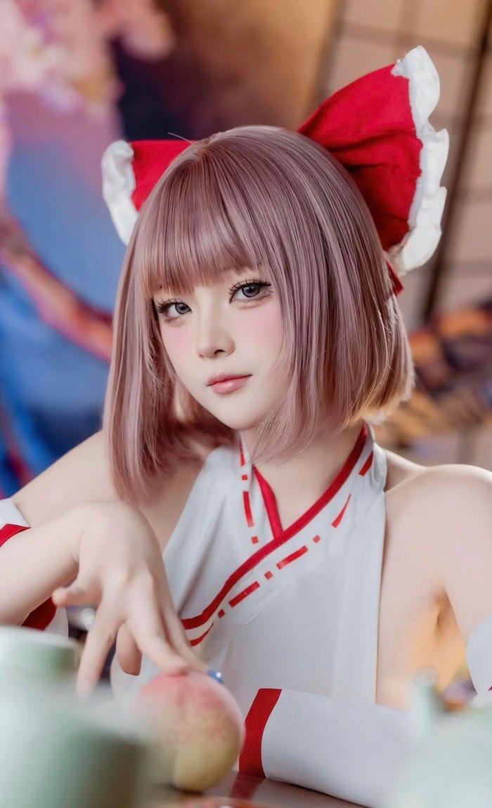 Hình cosplay anime nữ tạo hình sinh động với đồ bắt mắt