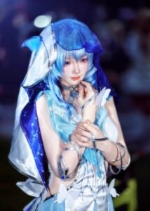 Hình cosplay anime thể hiện hình tượng quen thuộc