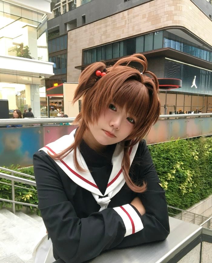 Hình gái xinh cosplay thể hiện phong cách nhân vật