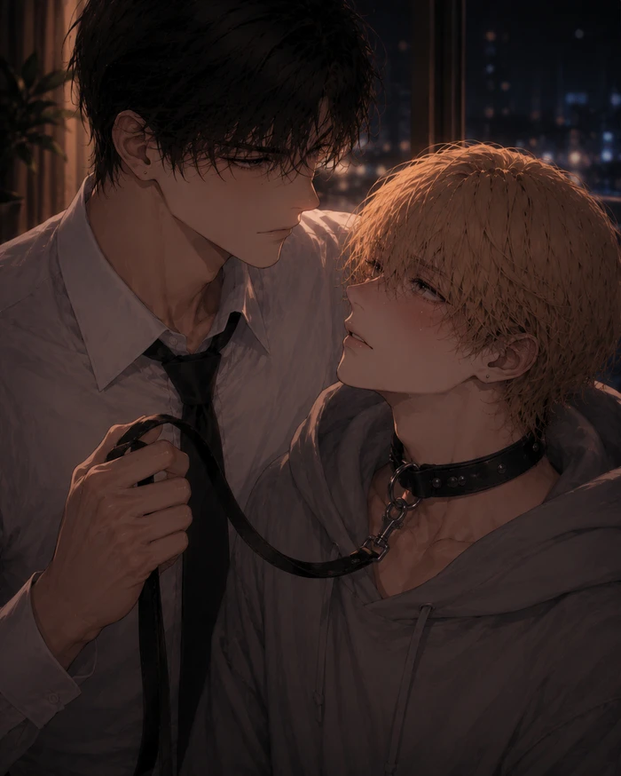 Hình nam anime gay quyến rũ thể hiện sự gợi tình
