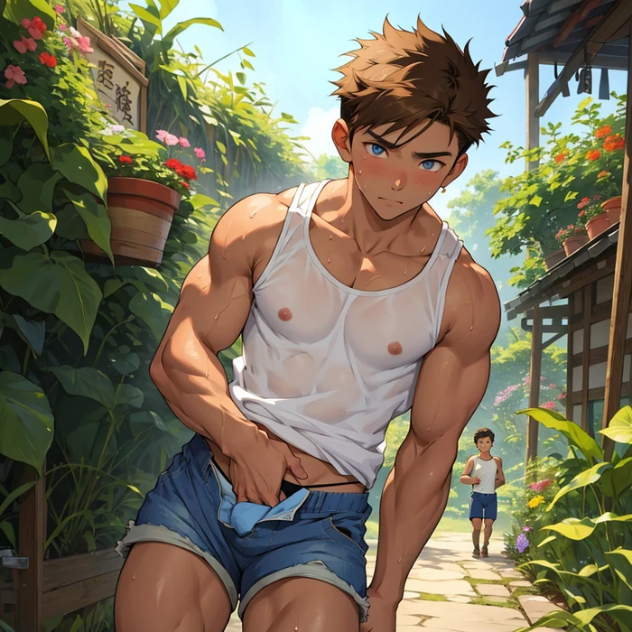 Hình nam gay hentai sexy dành cho avatar nam tính