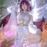 Hình sexy anime cosplay thể hiện sự quyến rũ kín đáo