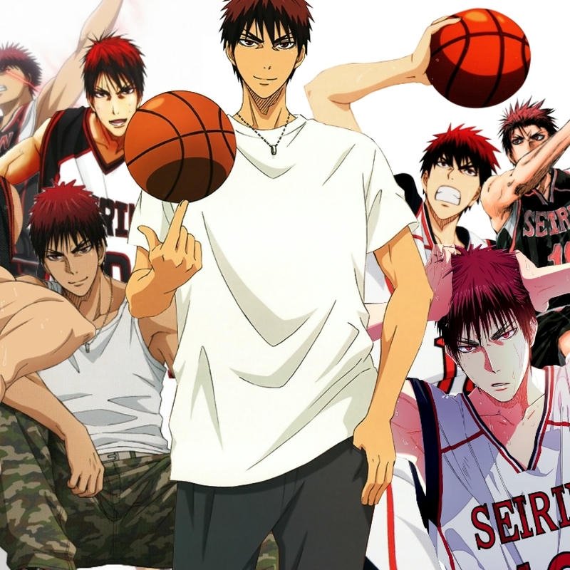 Hình vẽ bóng rổ phong cách anime