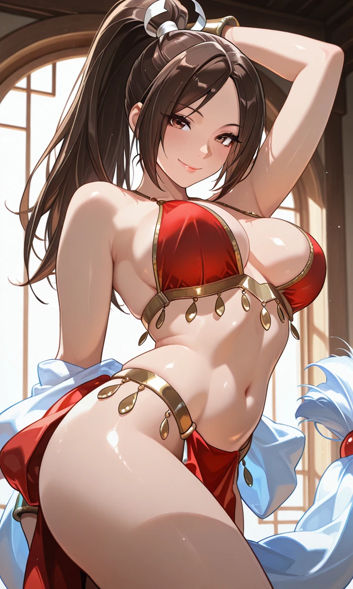 Mai Shiranui anime R34 ngực khủng tròn trịa sexy
