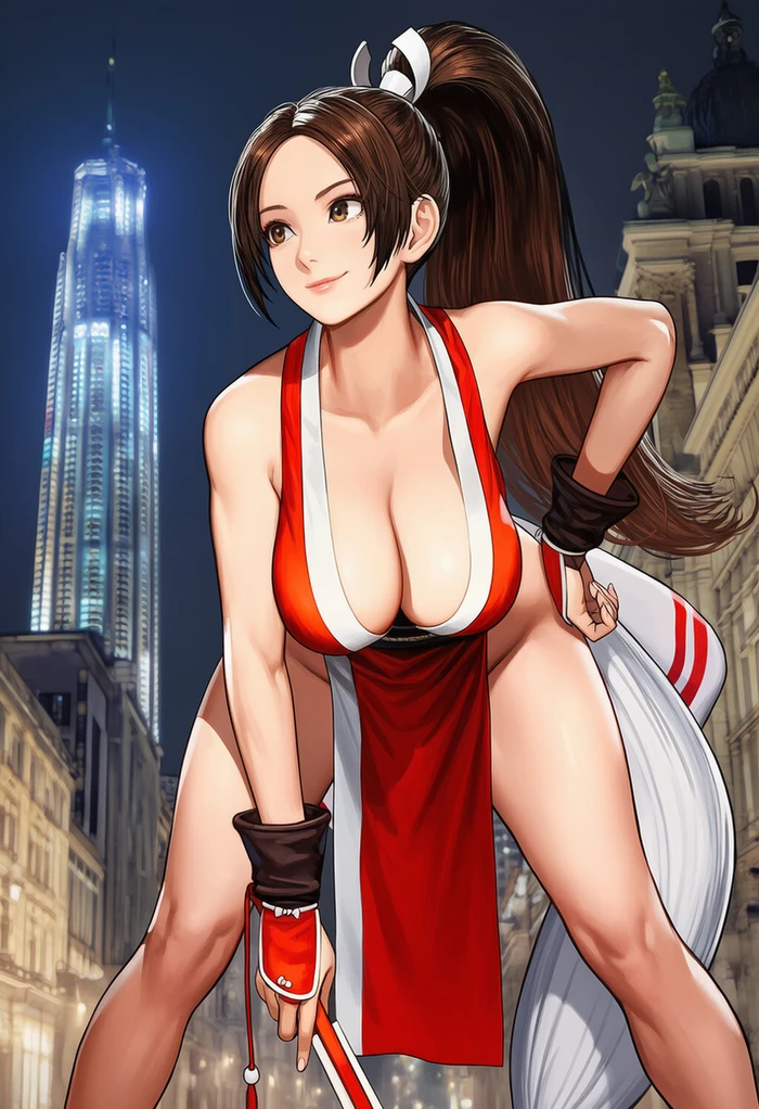 Mai Shiranui hentai khoe mông tròn quyến rũ nóng bỏng