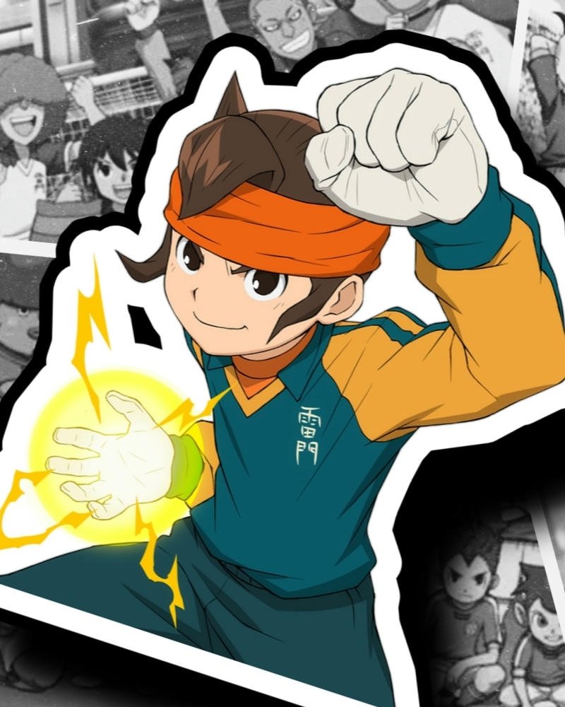 Minh họa anime bóng đá đường nét cuốn hút