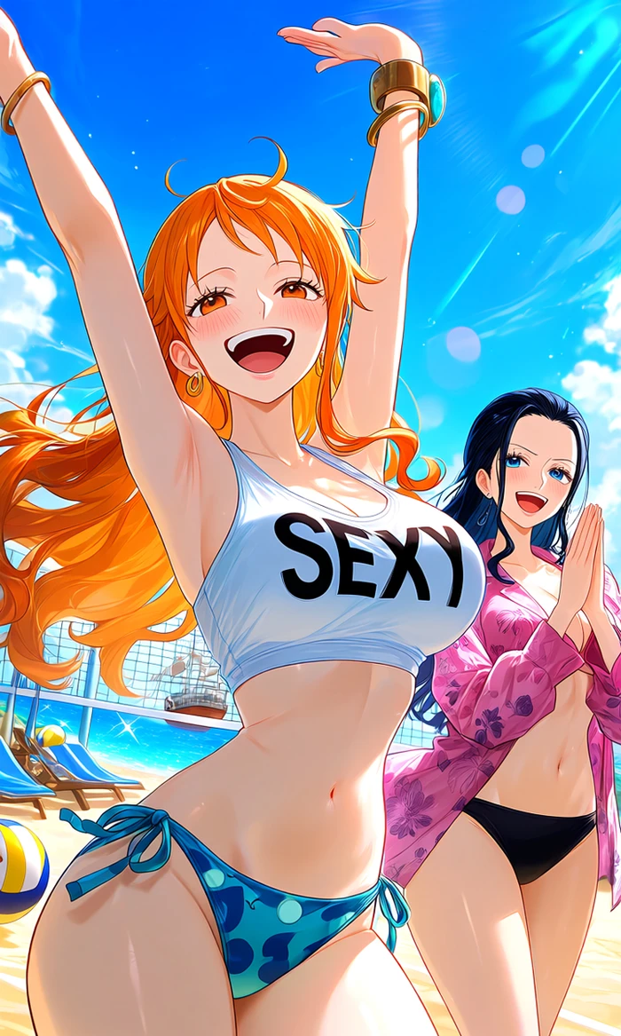 Nami Hentai quyến rũ ngực đẹp gợi cảm mạnh mẽ