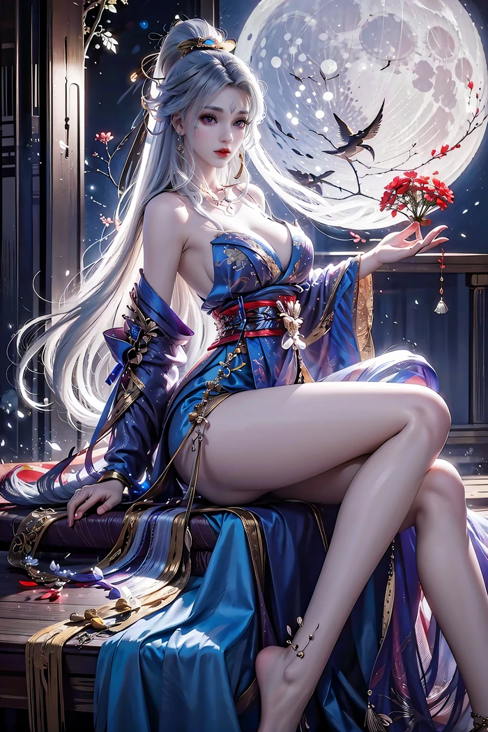 Nàng anime R34 quyến rũ lộ ngực to tròn