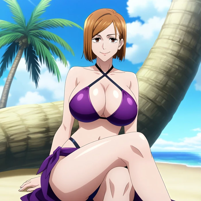 Nobara Kugisaki hentai bikini khoe dáng quyến rũ