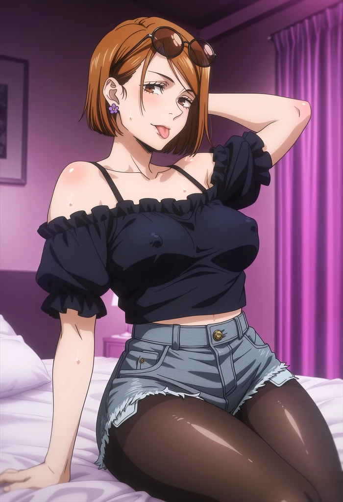 Nobara Kugisaki manga sexy với nụ cười cuốn hút