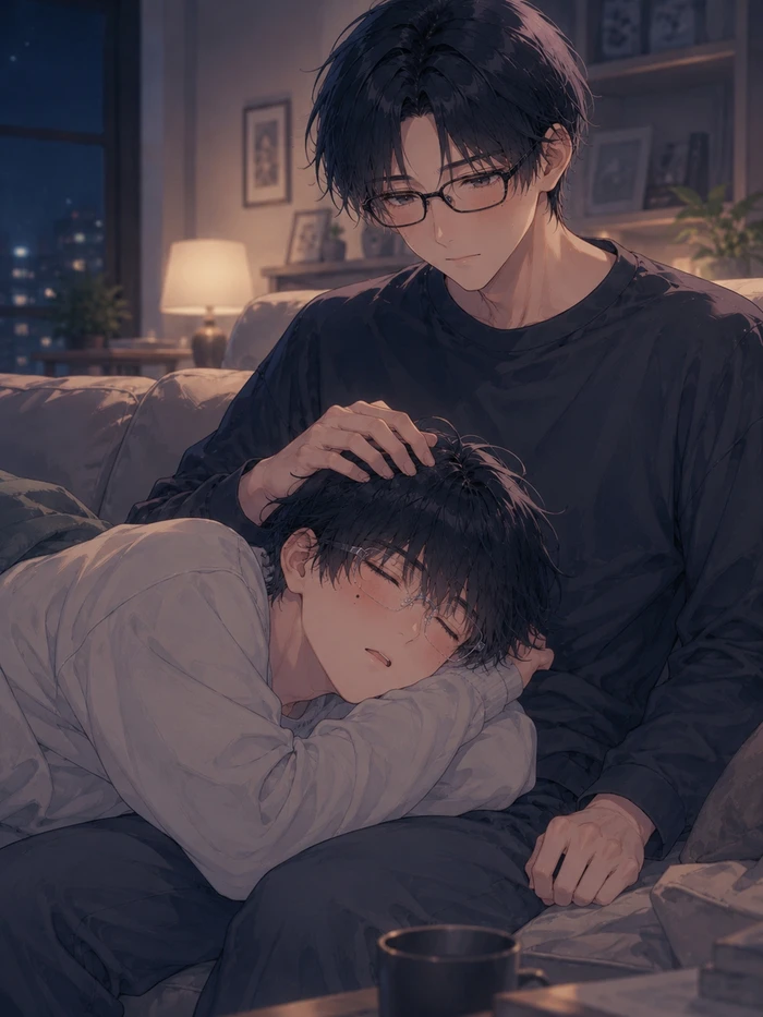 Soái ca hentai gay quyến rũ với nụ hôn nồng nàn