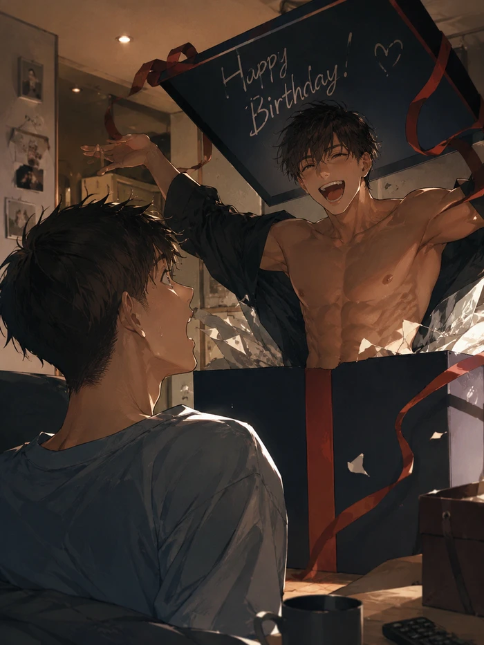 Soái ca hentai gợi cảm trong tư thế cuốn hút