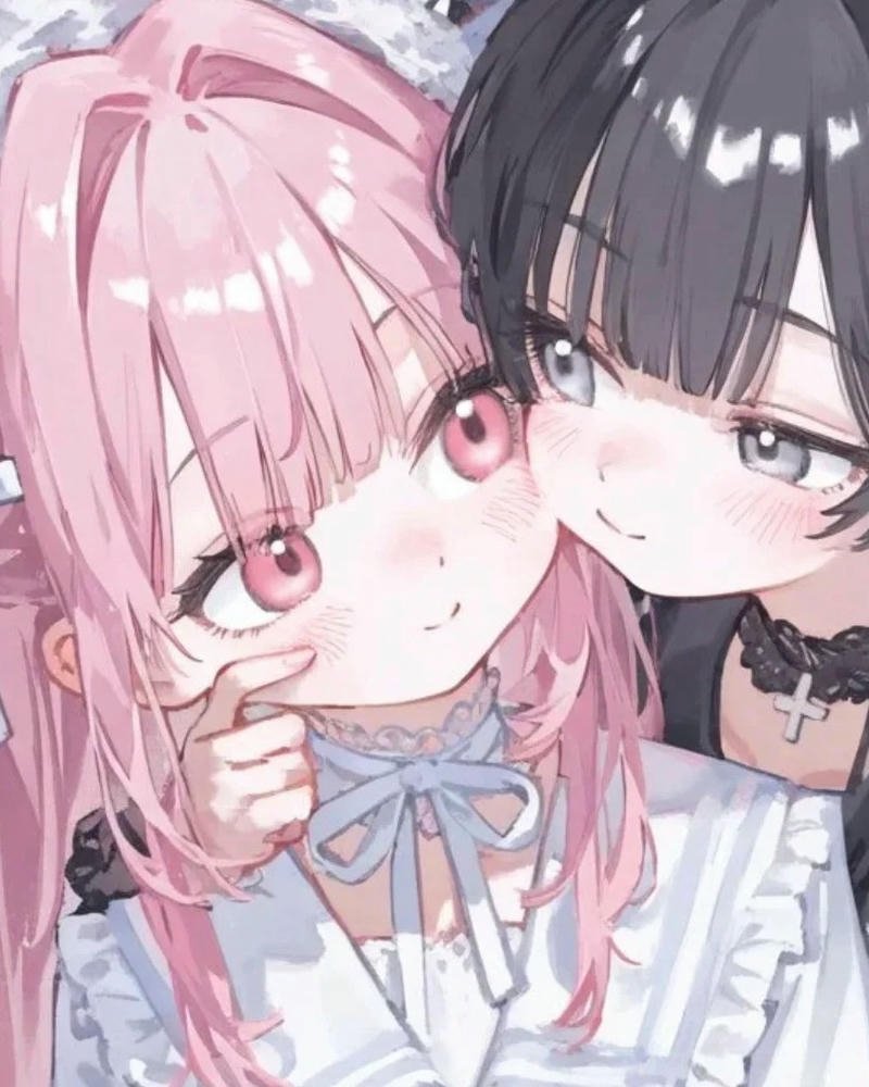 Tranh vẽ anime về tình bạn đẹp