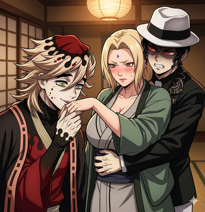 Tsunade Naruto hentai với body khủng vòng một