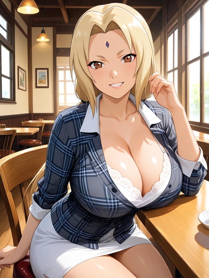 Tsunade hentai sexy đít căng đầy mê hoặc