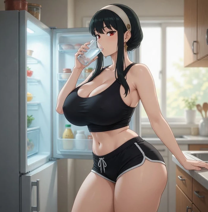 Yor Forger Doujin hentai ngực khủng cuốn hút