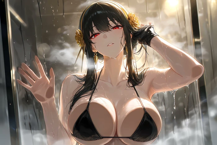 Yor Forger manga hentai vú to gợi dục
