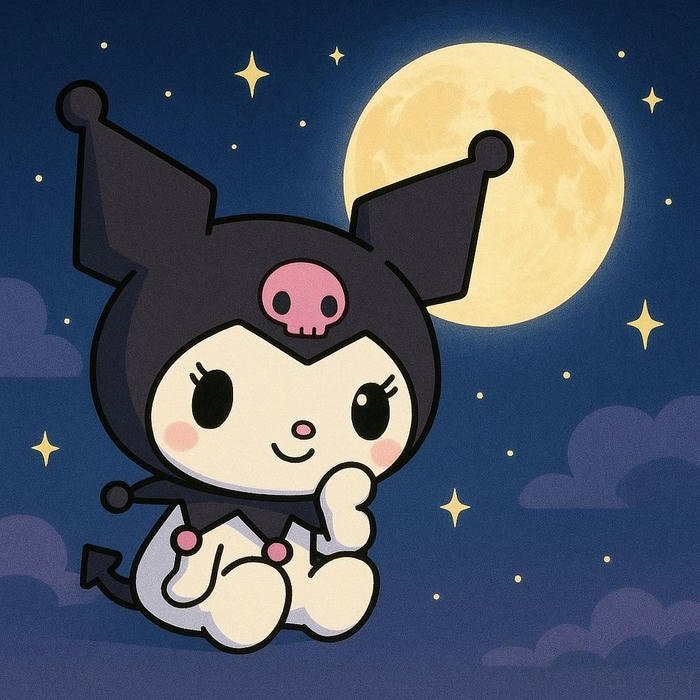 ảnh avatar kuromi đáng yêu tự nhiên