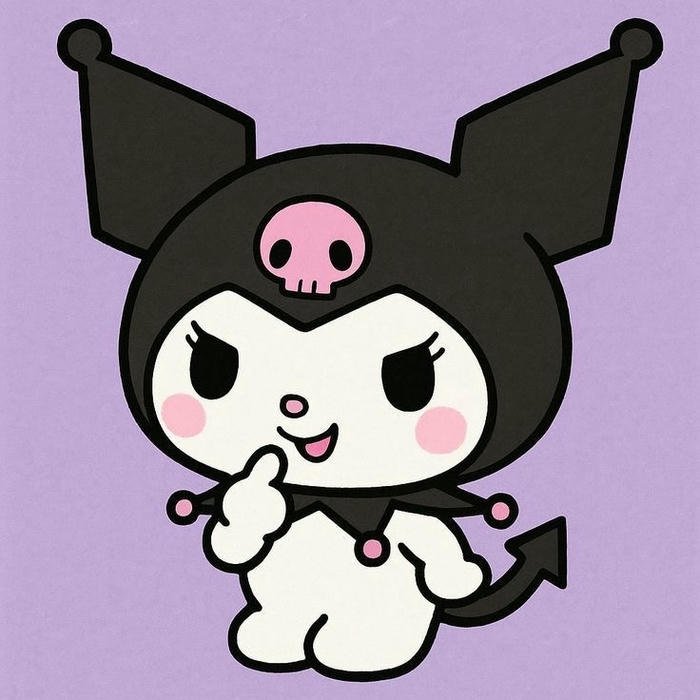 ảnh avatar kuromi trong trẻo cuốn hút