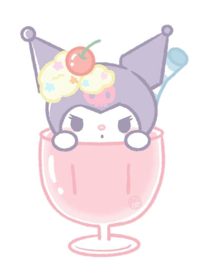 hình ảnh avatar kuromi mềm mại sáng tạo