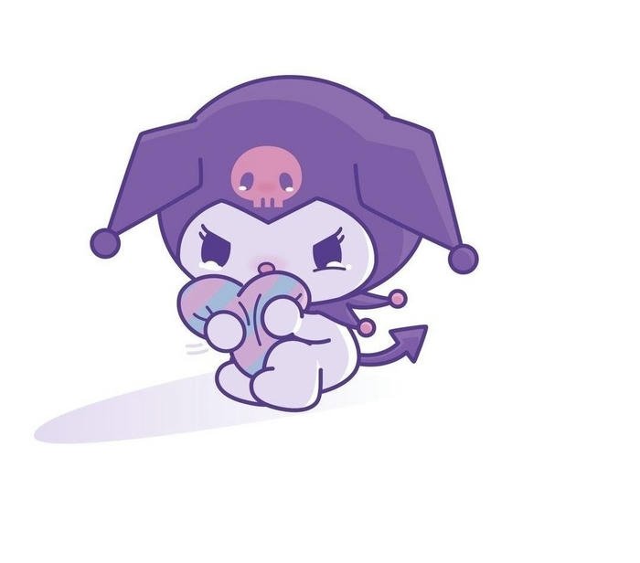 hình ảnh avatar kuromi ngọt ngào dễ mến