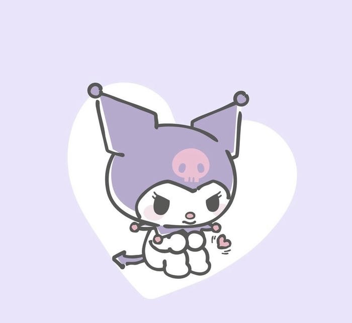 hình ảnh avatar kuromi xinh xắn hài hòa