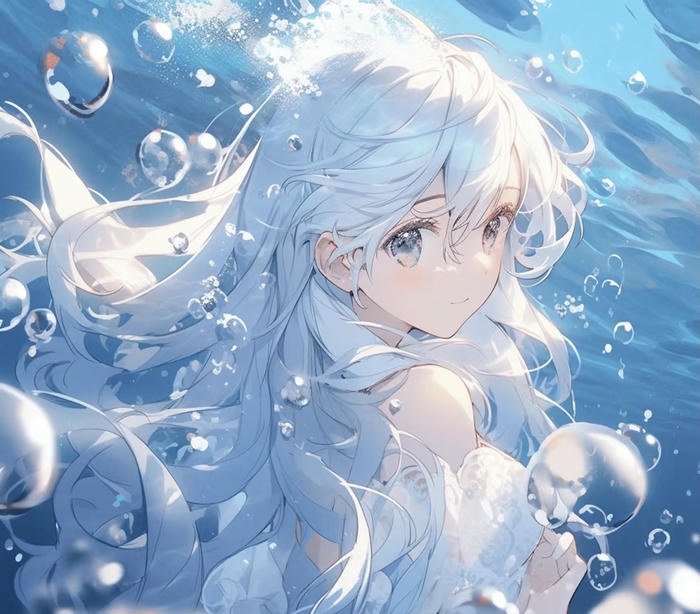 hình ảnh avatar xanh dương dễ nhìn