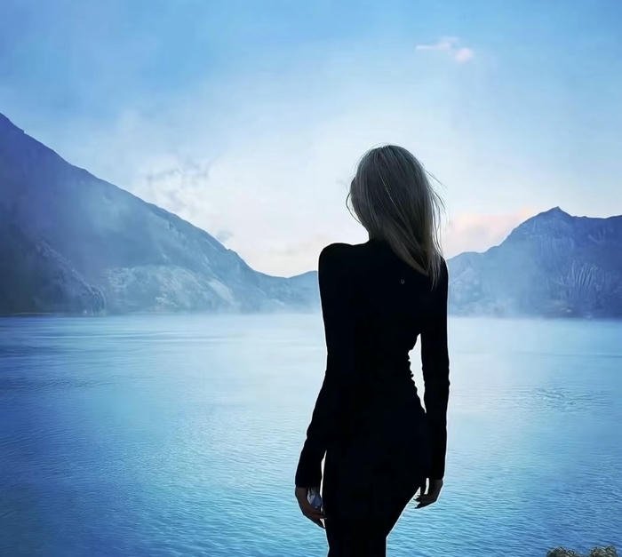 hình ảnh avatar xanh dương hài hòa