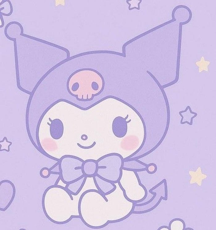 hình avatar kuromi xinh đẹp tinh khôi