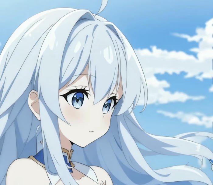 hình avatar xanh dương cảm giác nhẹ