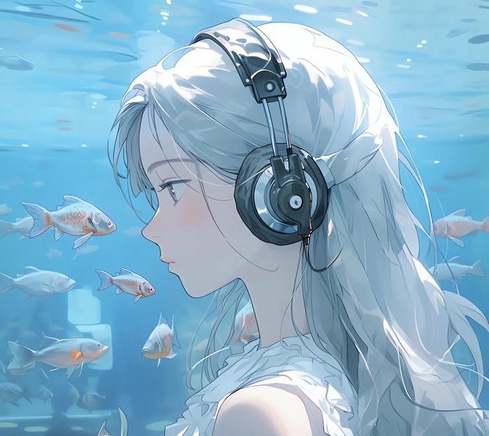 hình avatar xanh dương thiết kế đơn giản