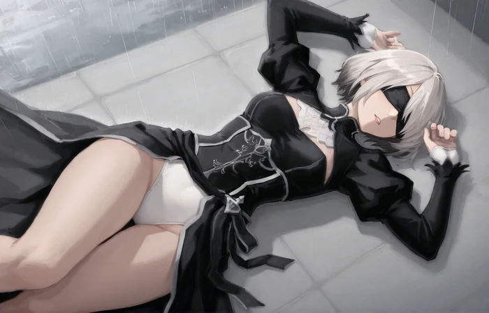 Ảnh 2B hentai gợi cảm khoe hàng trong 4K sắc nét