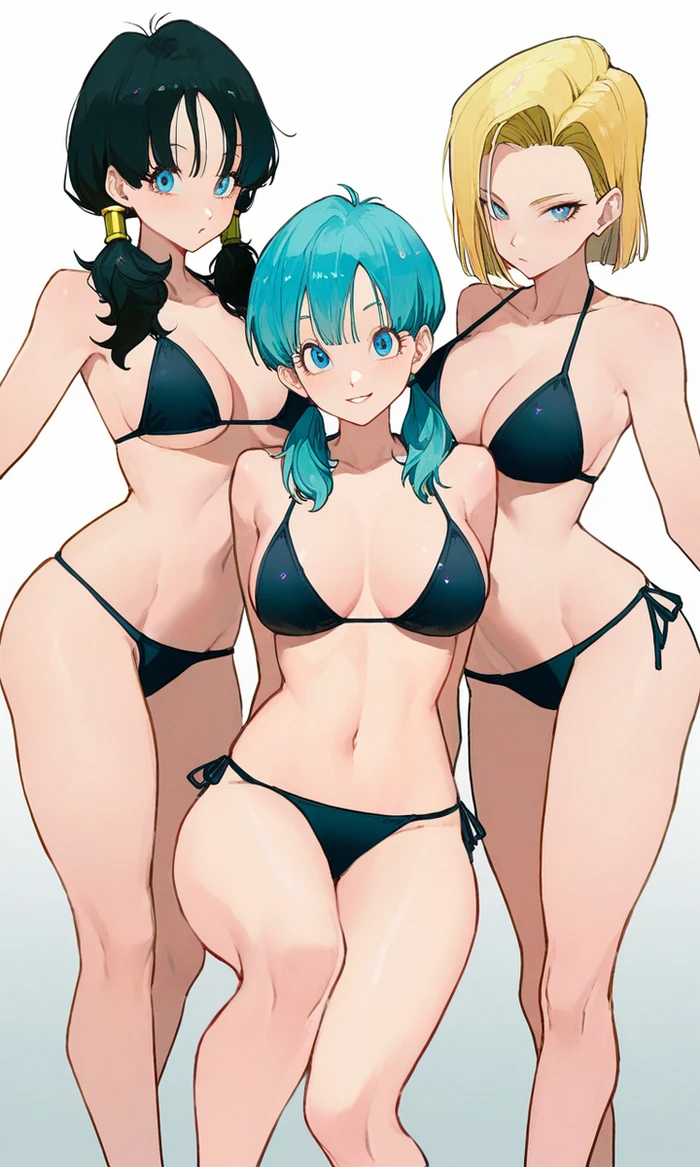 Ảnh Bulma hentai quyến rũ với vòng một đầy đặn