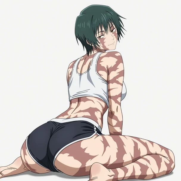 Ảnh Maki hentai cuốn hút trong pose khỏa thân