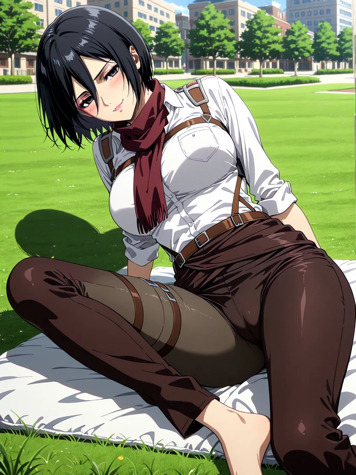 Ảnh Mikasa 2ten lộ hàng dâm đãng