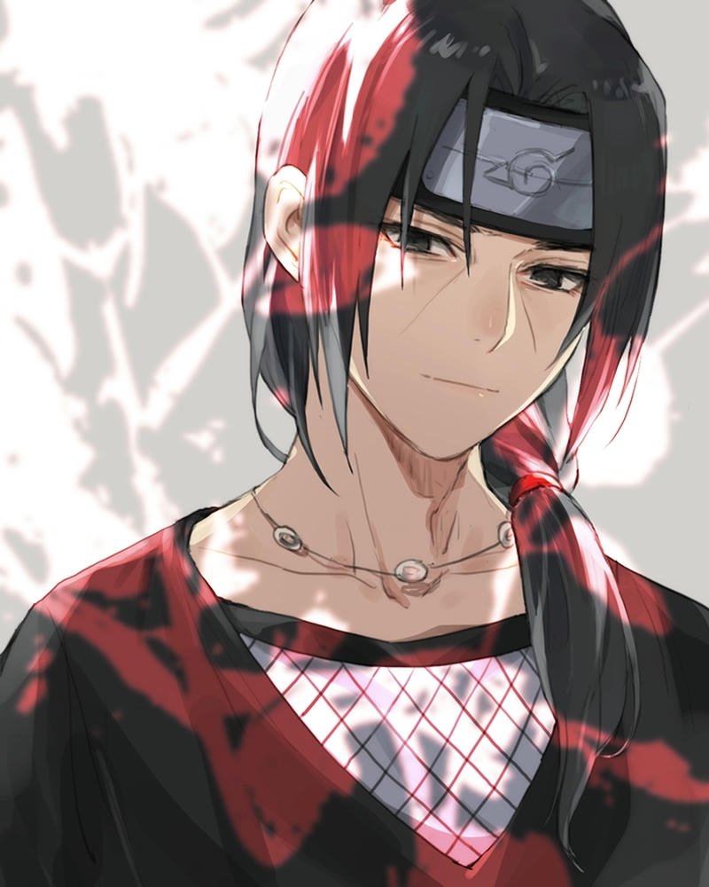 Ảnh Uchiha Itachi có vết thương trên mặt