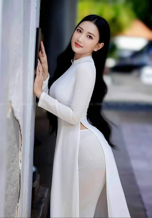 Ảnh sex áo dài mỏng manh gợi tình