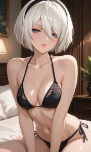 Anime 2B R34 gợi dục với thân hình nóng bỏng