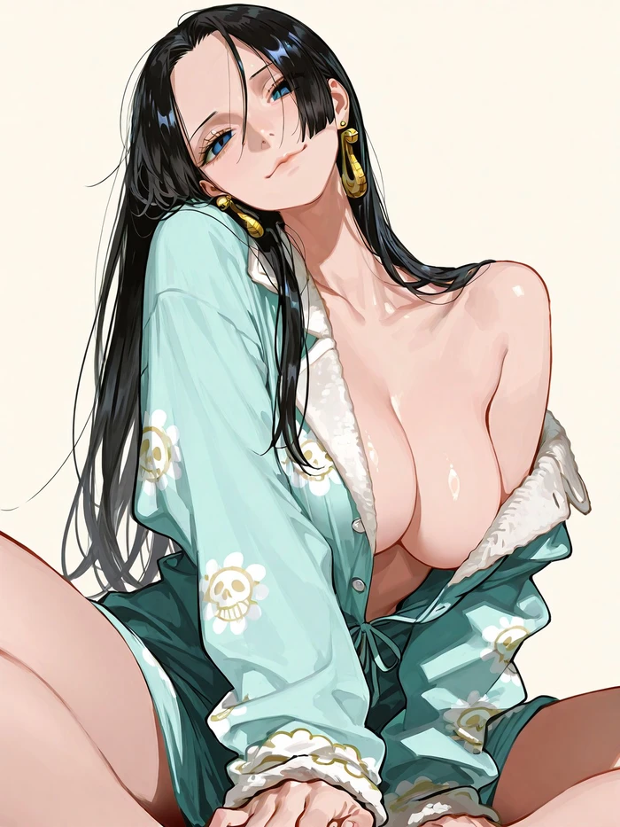 Boa Hancock Doujin khỏa thân mông căng sexy cuốn hút