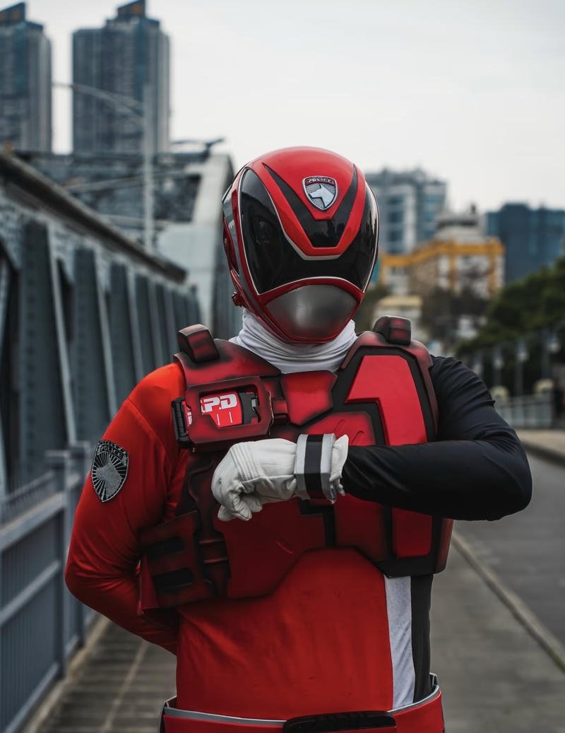 Bức ảnh cosplay siêu nhân với ánh nhìn dứt khoát