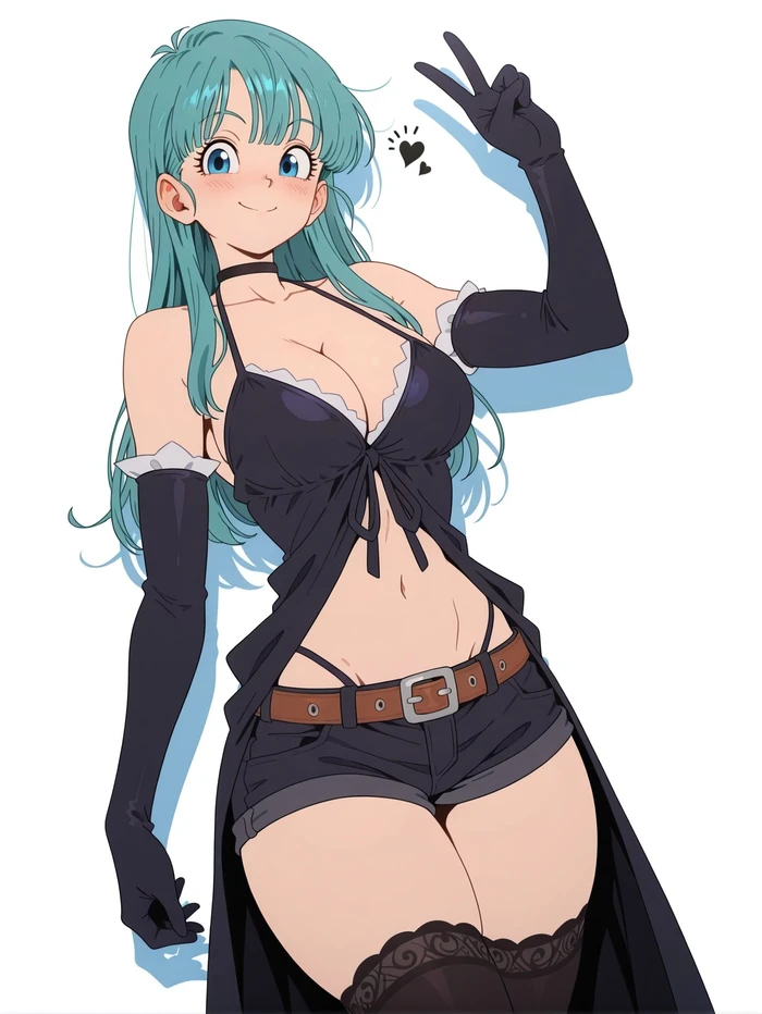 Bulma anime Doujin body sexy vòng một hoàn hảo