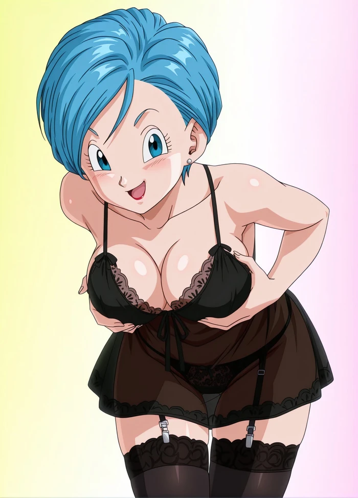 Bulma hentai cosplay khoe hàng đầy đặn 4K