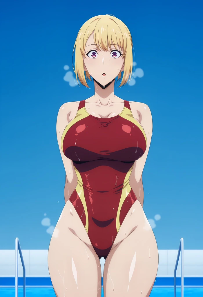 Cha Hae In hentai cosplay nóng bỏng thân hình đồng hồ cát